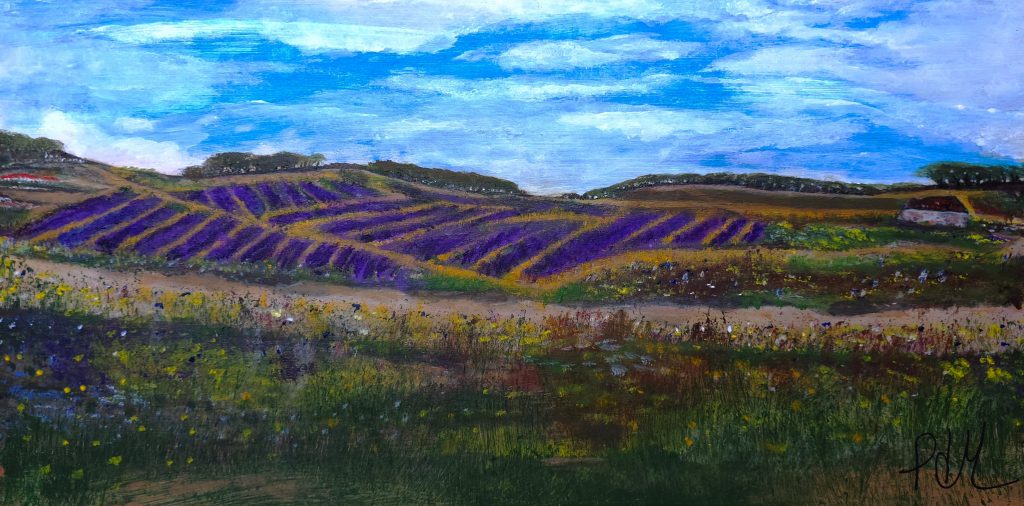 The silence between rows